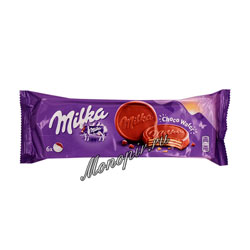 Бисквитное печенье Milka Choco wafer 150 гр