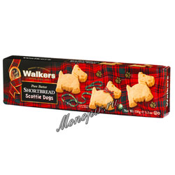 Бисквитное печенье Walkers Шотландский Терьер 150 гр