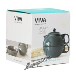 VIVA Jaimi Чайный набор на одну персону (2пр) 0.3 л (V79941) Бежевый