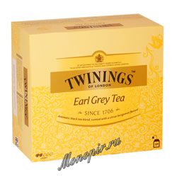 Чай Twinings Эрл Грей (50 пакетиков)
