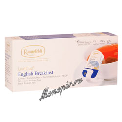 Чай Ronnefeldt English Breakfast/Английский завтрак в сашете (Leaf Cup)