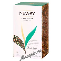 Чай пакетированный Newby Эрл Грин 25 шт