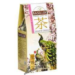 Чай Basilur Китай Зеленый с жасмином 100 гр