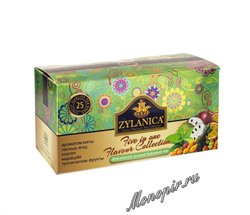 Чай Zylanica Ассорти Зеленый 25 пакетиков