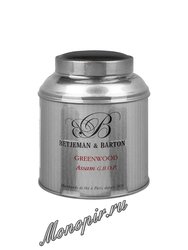 Чай Betjeman & Barton Assam G.B.O.P. Greenwood черный 125 г