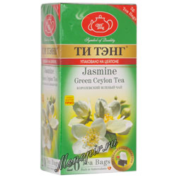 Чай Ти Тэнг зеленый жасмин в пакетиках