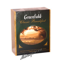 Чай Greenfield Classic Breakfast 100 Пакетиков