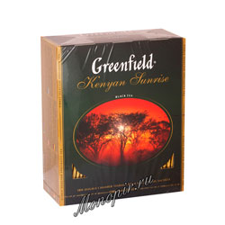 Чай Greenfield Kenyan Sunrise 100 пакетиков