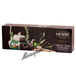 Подарочный набор Newby листового чая Коллекция зеленых чаев 4 вида
