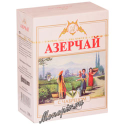 Чай Азерчай черный с чабрецом 100 гр