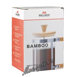 Френч-пресс Walmer Bamboo 600 мл (W23001060)