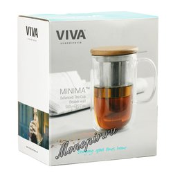 VIVA Minima Термокружка с ситечком 0,5 л (V75300) Прозрачный