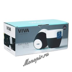 VIVA Anytime Чайный стакан (комлект 2шт) 0,3 л (V25422) Темно-синий