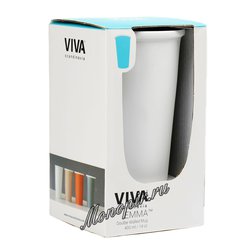 VIVA Emma Термостакан 0,4 л (V79502) Белый