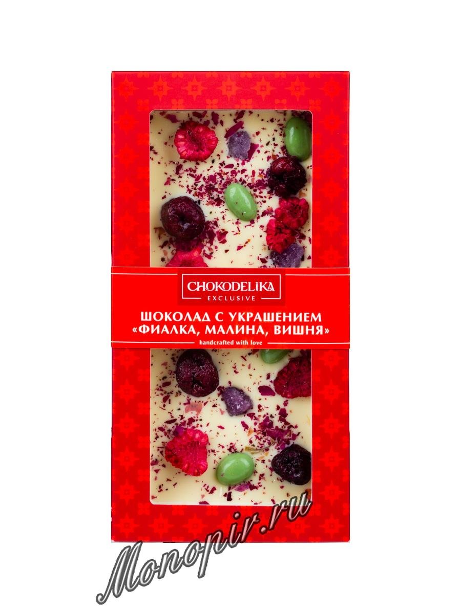 Шоколад Chokodelika темный с миндалем
