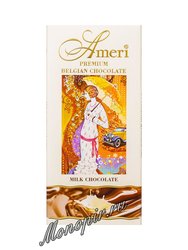 Ameri Молочный шоколад, 31%, плитка 100 г
