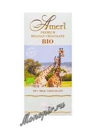 Ameri BIO Молочный шоколад 40% плитка 100 г
