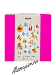 Magnat Christmas Choco and Fruit Конфеты пралине из молочного шоколада с малиновой начинкой 180 г