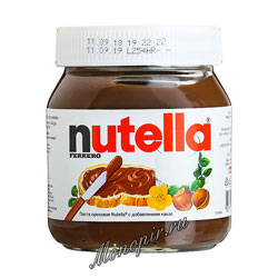 Паста Nutella шоколадная 630 гр