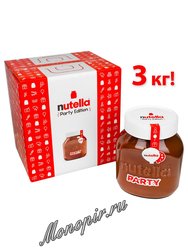 Шоколадная паста Nutella Party Edition 3 кг