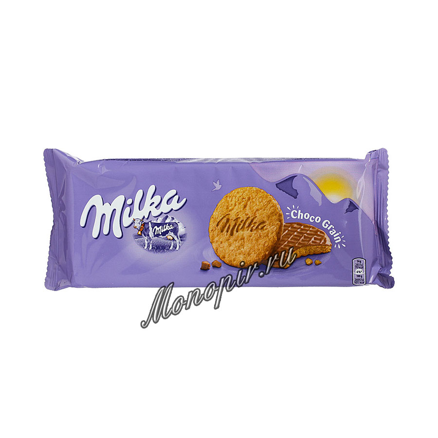 Бисквитное печенье Milka Choco Grain 126 гр