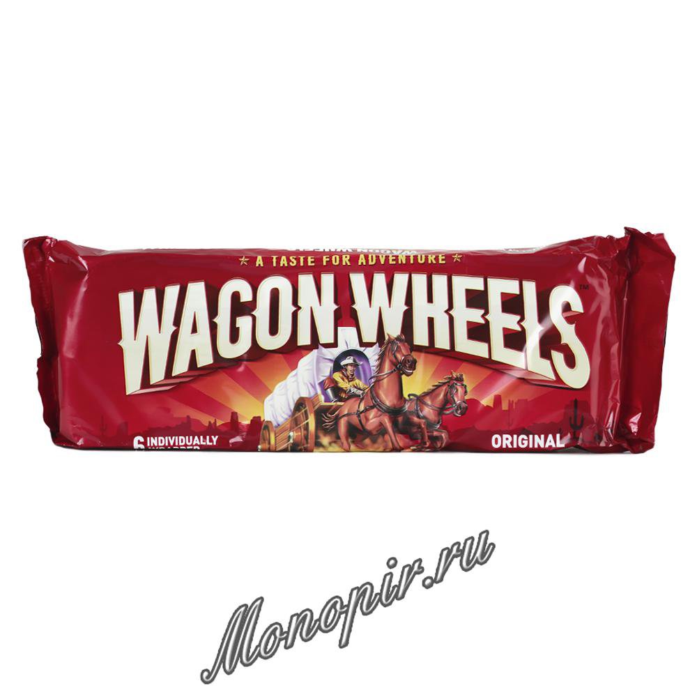 Бисквитное Печенье Wagon Wheels 228 гр