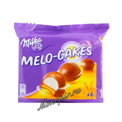 Бисквитное печенье Milka Melo Cakes 100 гр