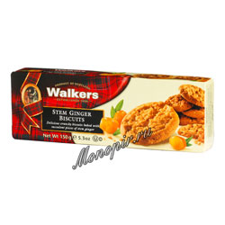Бисквитное печенье Walkers с имбирем 150 гр