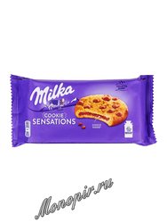 Бисквитное печенье Milka Sensations choc inside 156 гр