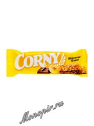 Злаковый батончик Corny Шоколад Банан 50 г