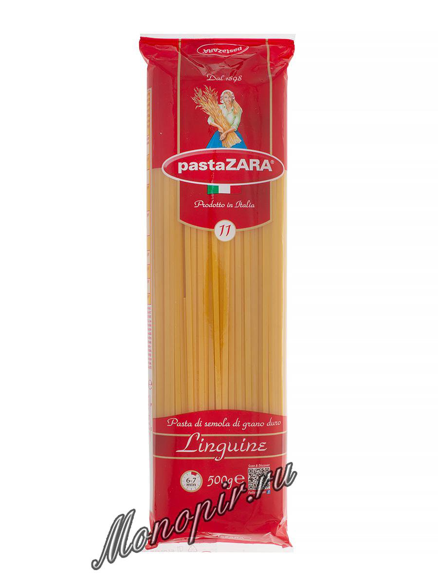 Макаронные изделия Pasta Zara Лапша плоская №011 500 г