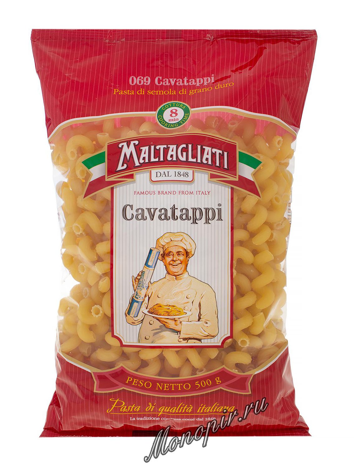 Макаронные изделия Maltagliati №069 Cavatappi (Рожок витой) 500 г