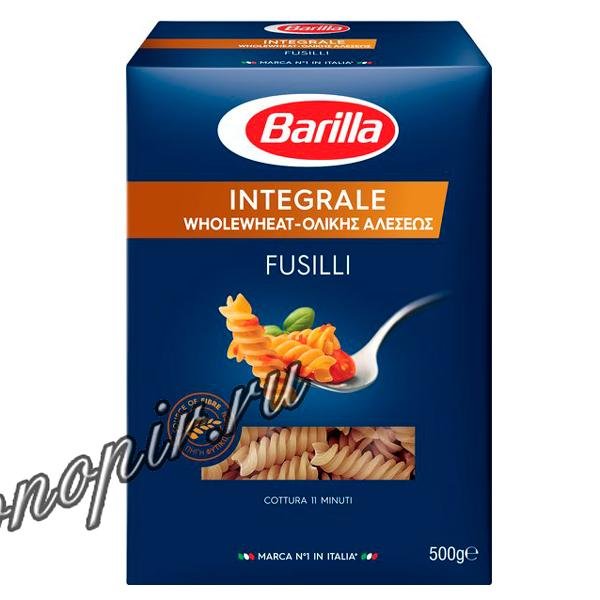 Макаронные изделия Barilla Фузилли Интеграле (Fusilli Integrale) 500 г