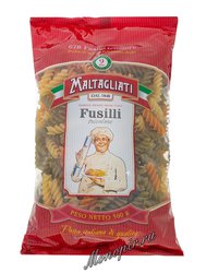 Макаронные изделия Maltagliati №678 Fusilli tricolore (Триколор спираль) 500 г
