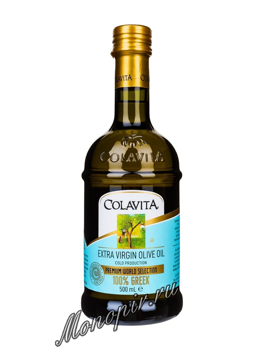 Colavita Масло оливковое нерафинированное высшее качество Extra Virgin 100% Greek 0,5 л
