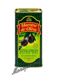 Масло оливковое Maestro De Oliva Extra Virgin 0,5 л ж.б
