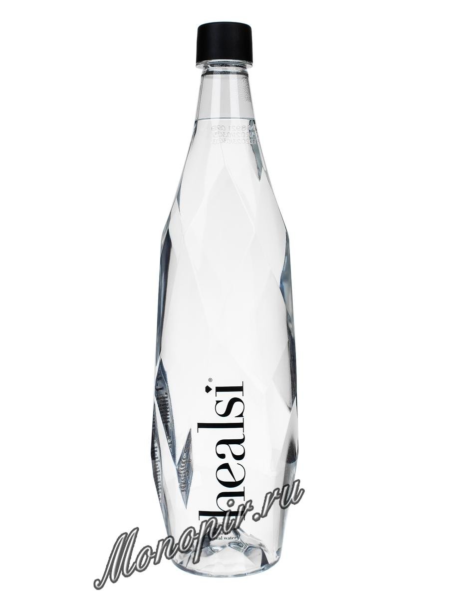 Вода Healsi Crystal минеральная негазированная, пластик 1 л (Белая бутылка)