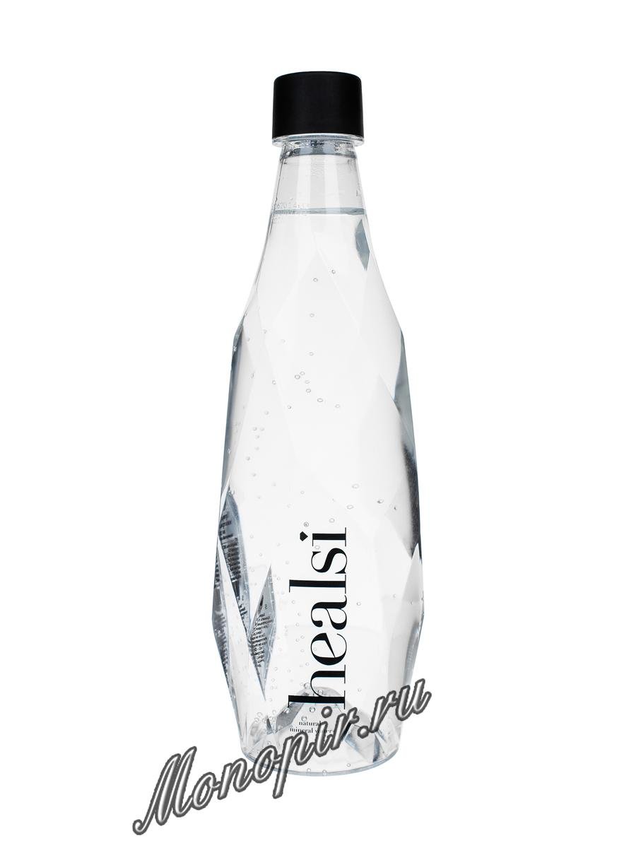 Вода Healsi Crystal минеральная негазированная, пластик 0,5 л (Белая бутылка)