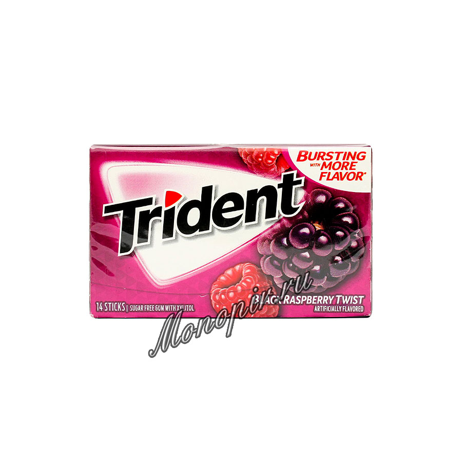 Жевательная резинка Trident Black Raspberry Twist