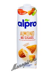 Alpro Напиток соевый со вкусом Миндаля бЕЗ сахара 1 л