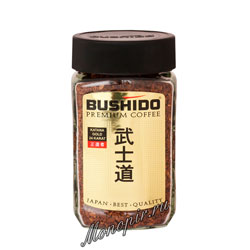 Кофе Bushido растворимый 24 Karat Gold 95 гр (ст.б.)