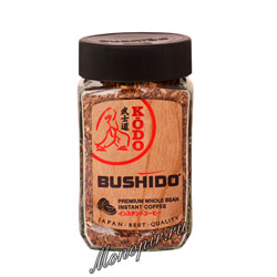 Кофе Bushido растворимый Kodo 95 гр (ст.б.)