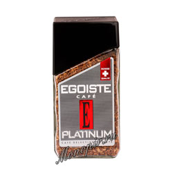 Кофе Egoiste растворимый Platinum 100 гр (ст.б.)