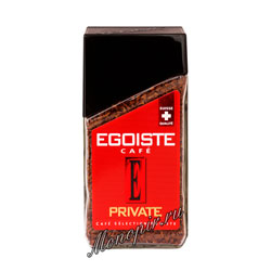 Кофе Egoiste растворимый Private 100 гр (ст.б.)