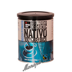 Кофе Goppion Caffe молотый без кофеина Nativo 250 гр