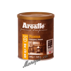 Кофе Arcaffe молотый Roma 250 гр