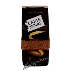 Кофе растворимый Carte Noire Original 95 гр