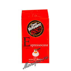 Кофе Vergnano Espresso Casa молотый 250 гр