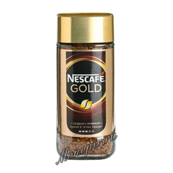 Кофе Nescafe Gold 95 гр ст.б