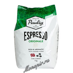 Кофе Paulig Espresso Originale в зёрнах 1 кг